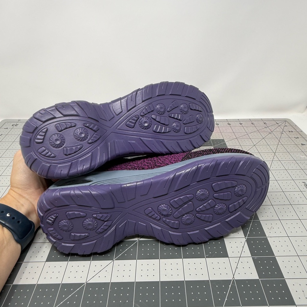 NWOT Slow Man Women's Walking Mesh SlipOn Air Cushion Sock Shoes Sz 8.5 (OEFNMY) - Picture 5 of 6